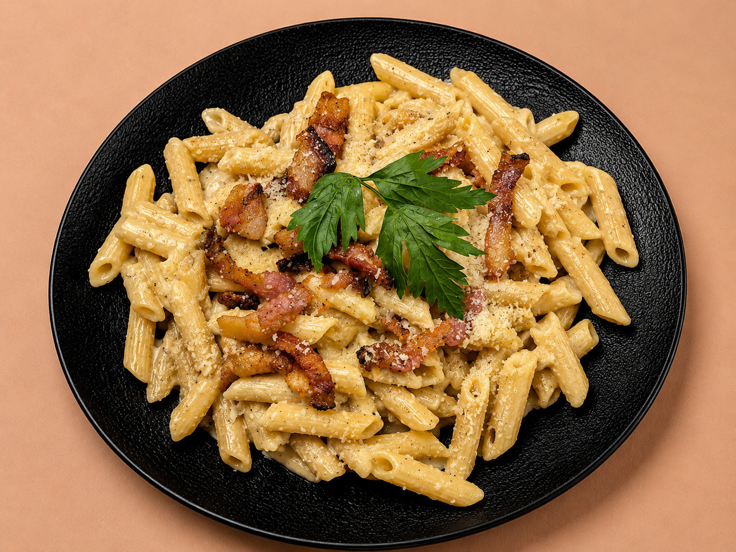 Penne Carbonara